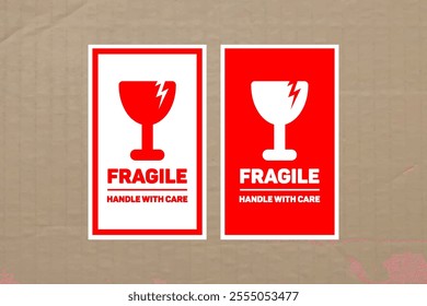 fragile labels for shipping templates design