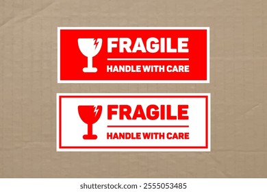 fragile labels for shipping templates design