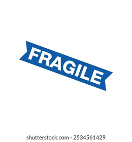 Fragile Letter Rubber Stamp Template