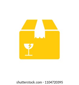 Fragile Logo Icon Design