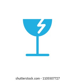 Fragile Logo Icon Design