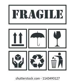 Fragile Signs For Box