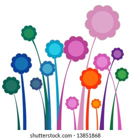 fragile spring flowers
