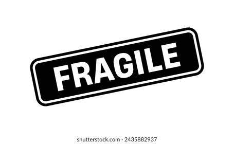 Sello frágil, signo cuadrado frágil