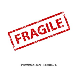 Frágil textura vectorial de sello. Impresión de cliché de goma. Elemento de diseño web o de impresión para signo, etiqueta