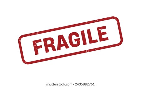 Fragile Stamp,Fragile Grunge Square Sign