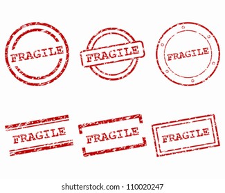 Fragile stamps