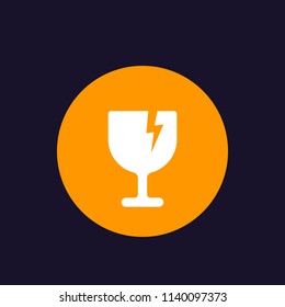 fragile warning vector