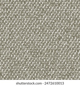 Fragment of an old knitted material made of wool or cotton. Rustic blanket. Burlap fabric background. Abstract vector seamless.