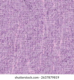 Fragment of an old and stained purple canvas. Rough cloth texture. Distressed lilac textile background. Abstract seamless. Vector artwork.