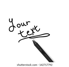 fragment of Stylus pen
