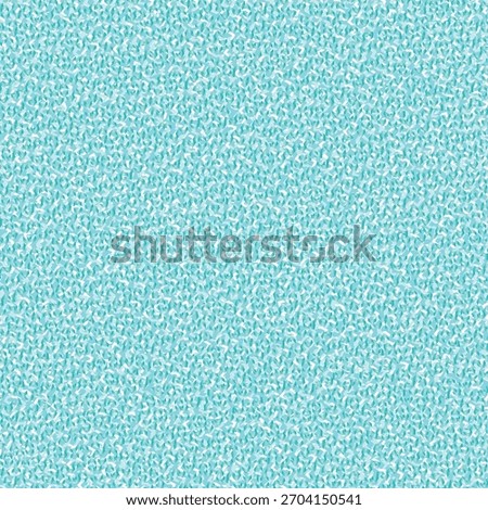 Fragment of a worn light blue jersey made of cotton. Obsolete blanket texture. Abstract knitted background. Vector seamless.