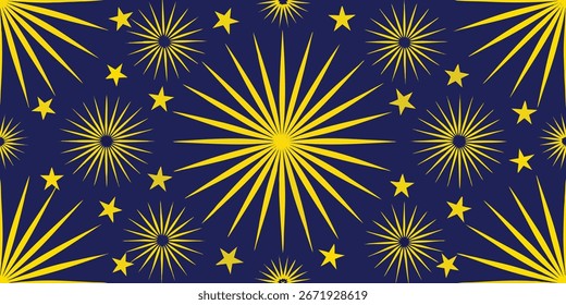 Fragmented and Layered Vector Composition Featuring Sharp Angles, Intersecting Lines, and Geometric Harmony