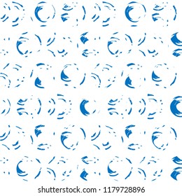 Fragments of circles background pattern