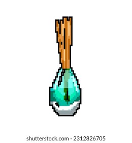fragrance aroma sticks game pixel art retro vector. bit fragrance aroma sticks. old vintage illustration
