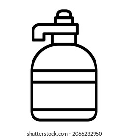 Fragrance And Cleaning Liquid Container Bottle Icon