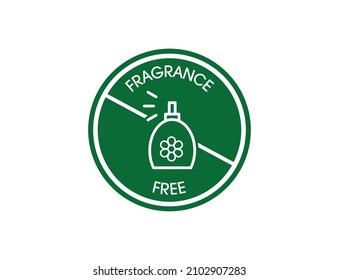 fragrance free icon vector illustration 