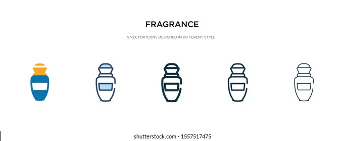 fragrance icon in different style vector illustration. two colored and black fragrance vector icons designed in filled, outline, line and stroke style can be used for web, mobile, ui