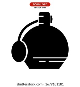 fragrance icon or logo isolated sign symbol vector illustration - high quality black style vector icons
