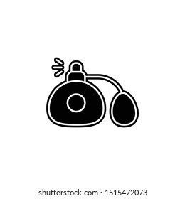 Fragrance icon. Simple glyph, flat vector of beauty icons for ui and ux, website or mobile application