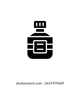 fragrance icons isolated on White Background. Flat style design