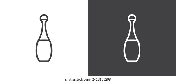 Fragrance perfume icon vector. Eau de toilette. Cologne icon vector illustration, Packaging of various shapes, Simple line icon of perfume. linear icons of parfumes in black and white background.