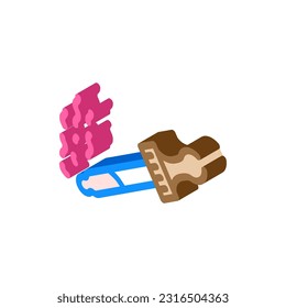 fragrance smell isometric icon vector. fragrance smell sign. isolated symbol illustration