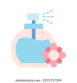 Fragrance Vector EPS 10 for print, digital UI, UX kit, web and app development for health, personal care, body treatment and more.