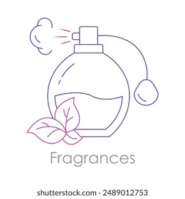 Fragrances Icon: Perfume, Cologne, Scent, Aromatherapy, Fragrance Collection, Fragrance Bottle, Scented Oils, Beauty Fragrance, Fragrance Routine, Perfume Application.