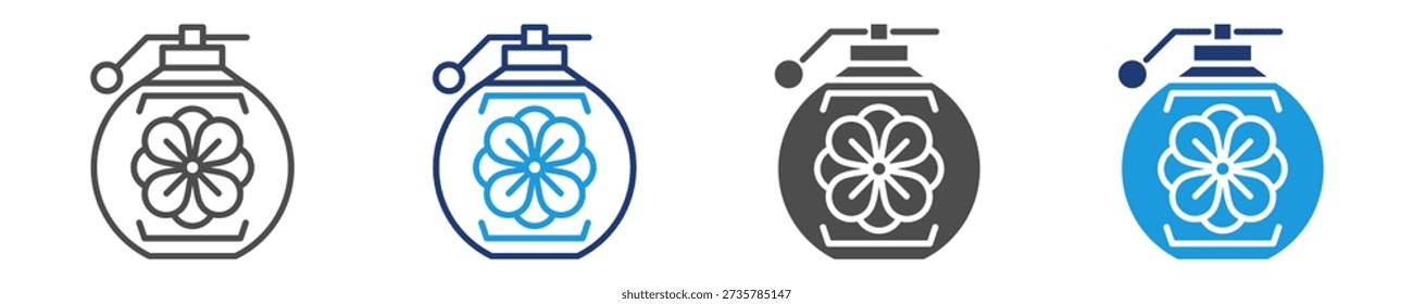 fragrances icon set multiple style