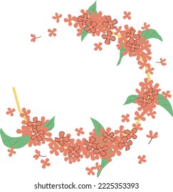 Fragrandischer Olivenhain mit zerstreuten kleinen Blumen-2|Text kann eingegeben werden
