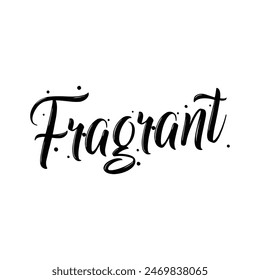 fragrant text on white background.