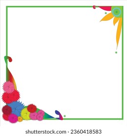 fram Abstract Shapes Background vector design 