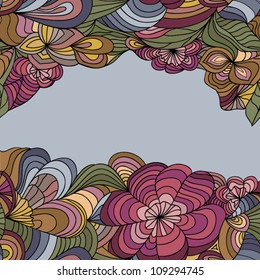 Frame of the abstract wave