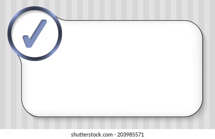 frame for any text with check box