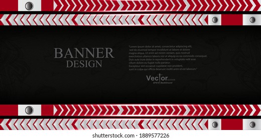 frame arrow square line red gray black concept layout background liquid board