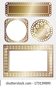 Frame of Art Nouveau