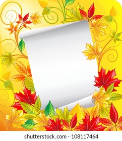 frame of autumn