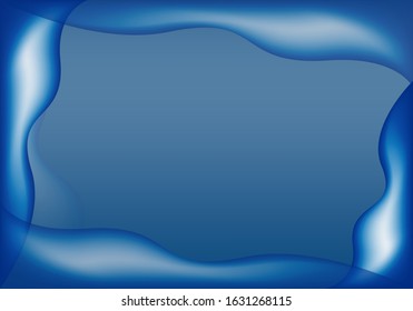 frame background with blue color. vector illustration