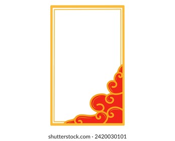 Frame Background Chinese New Year