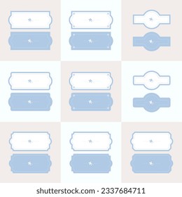 Frame background in pastel color.