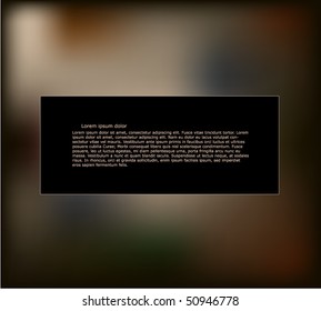 frame background for text