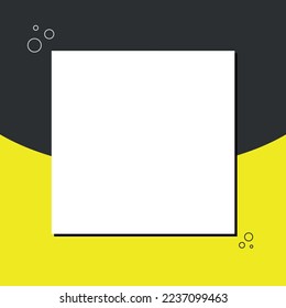 frame background for text space