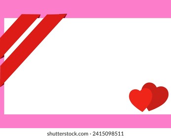 Frame Background Valentines Day Illustration