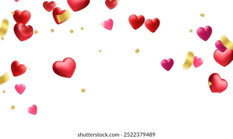 Frame balloon and confetti for holiday, party celebration Thai, valentines day background vector design in eps 10