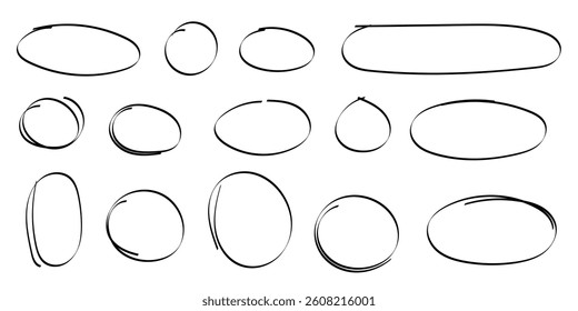 Frame black brush elements box for text. Vector design