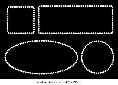 Frame - Black Dots 
