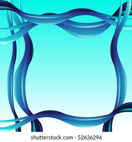frame of the blue ribbons