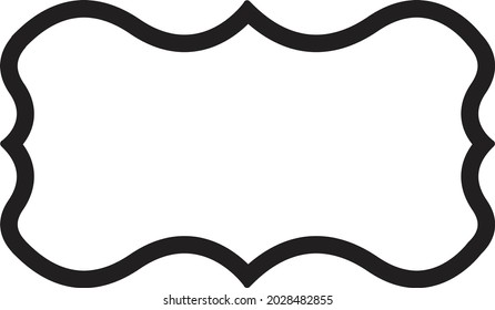 frame border background modern art vintage polyhedron, art deco style for wedding invitation