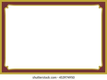Frame border beautiful vector vintage isolated
